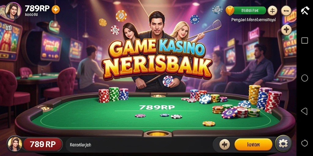 Screenshot gameplay 789RP menampilkan keseruan permainan Kasino.