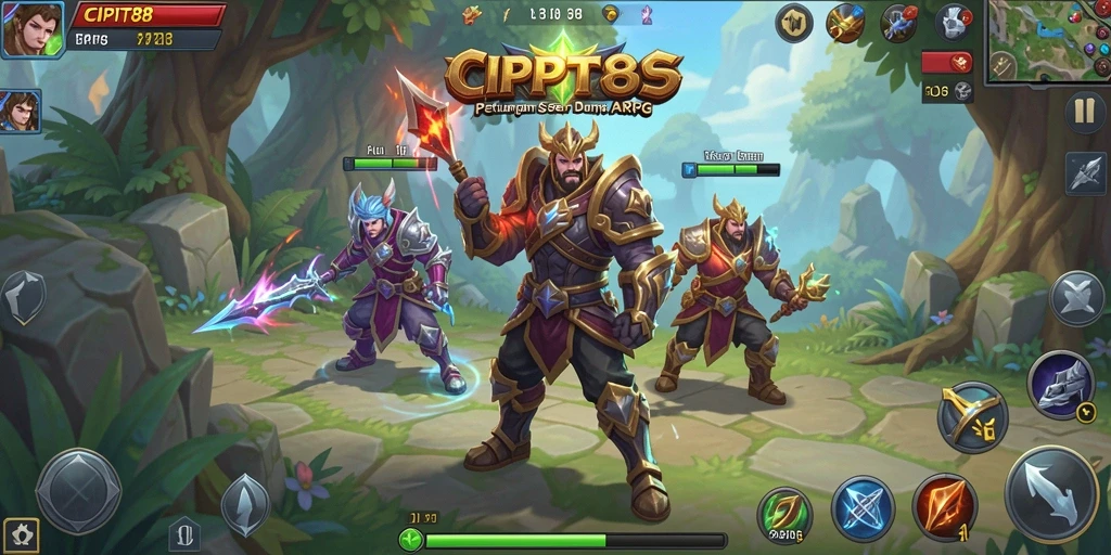 Tampilan gameplay <strong>CIPIT88</strong> yang memukau dalam pertempuran seru.