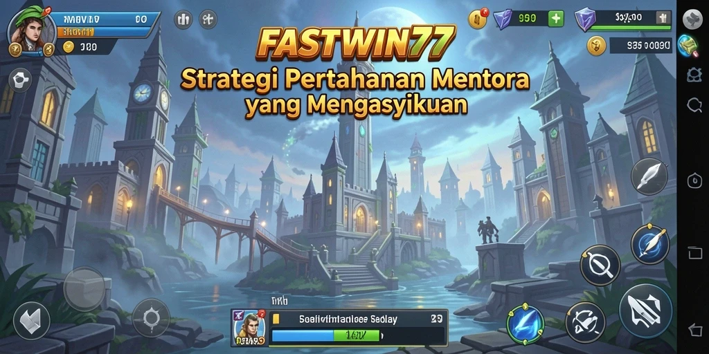 Gameplay menara pertahanan yang intens dan strategis.