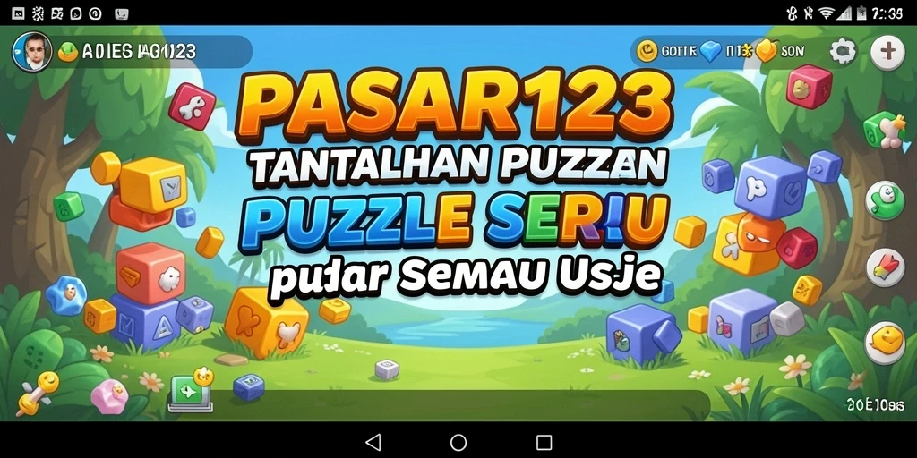 Gameplay seru PASAR123 dengan teka-teki yang menantang.