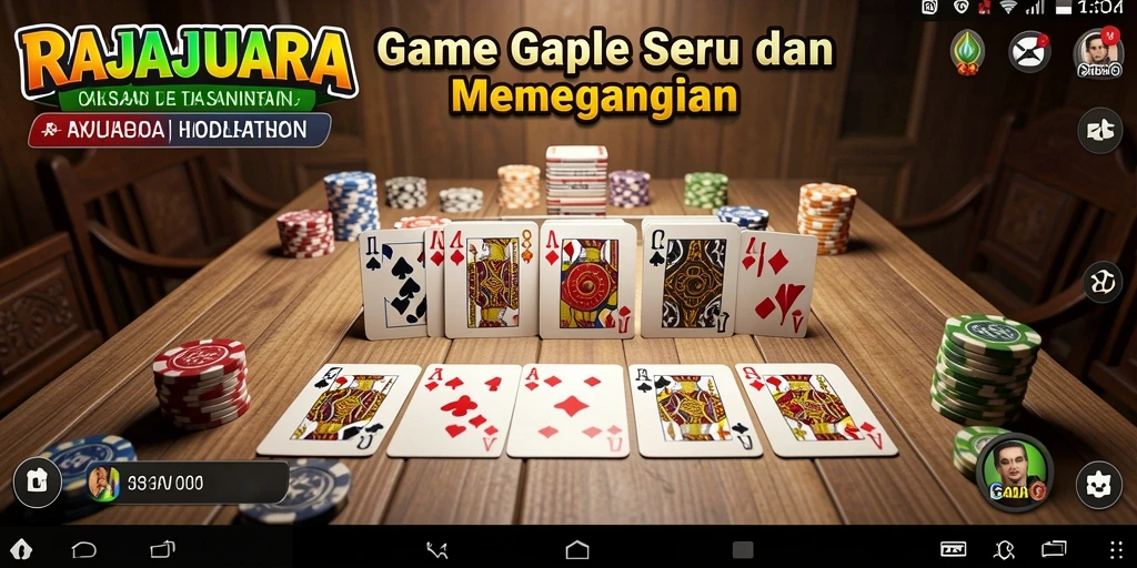 Screenshot menunjukkan gameplay seru dan interaksi pemain di <strong>RAJAJUARA</strong>.
