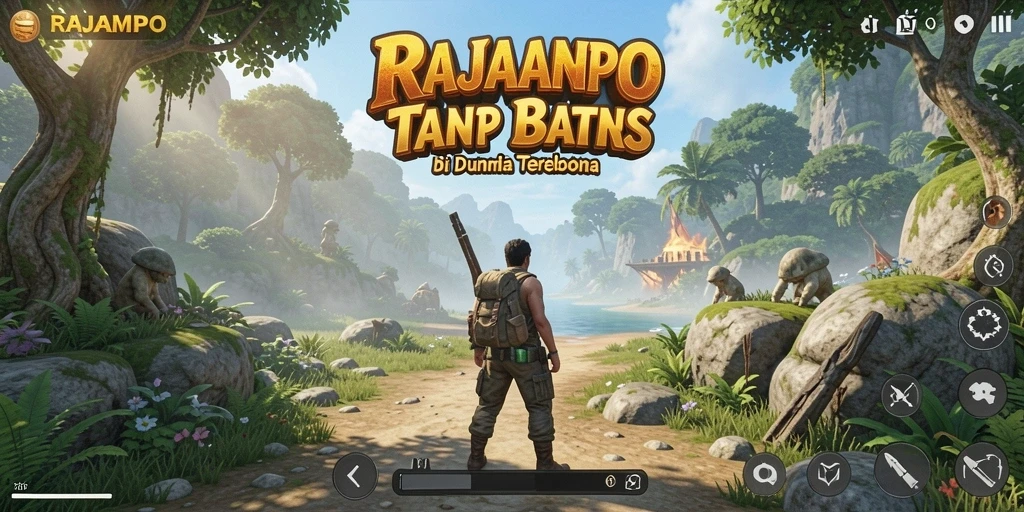 Gameplay RAJAMPO yang menakjubkan di dunia terbuka.