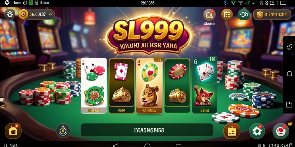 Tampilan gameplay SL999 yang mendebarkan dan interaktif.