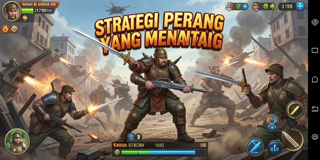 Tampilan menarik dari gameplay ST789 yang penuh strategi.