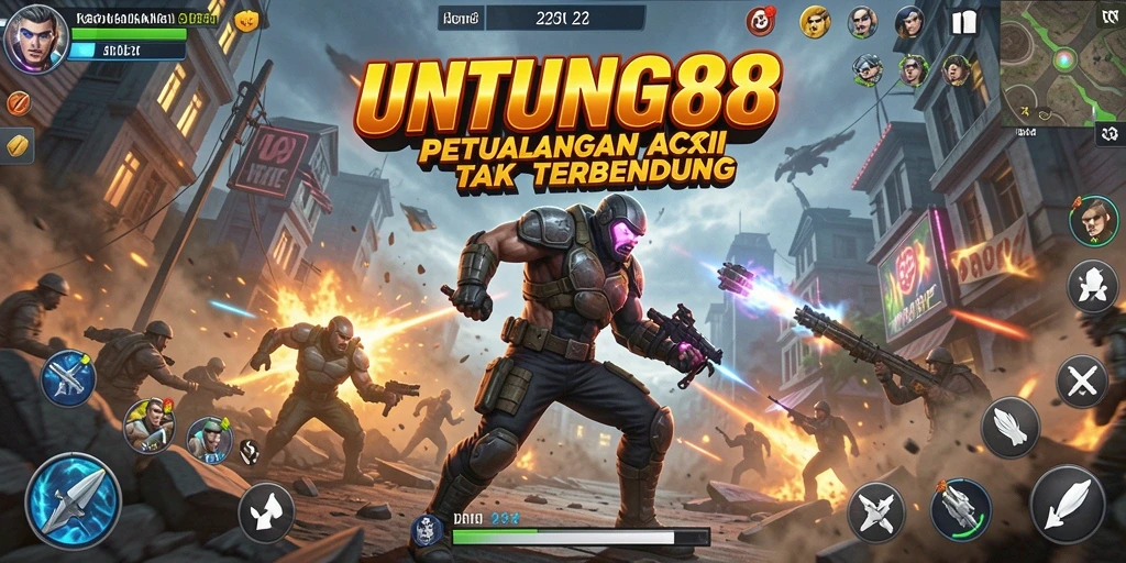 Tampilan gameplay UNTUNG88 yang seru dan penuh aksi.