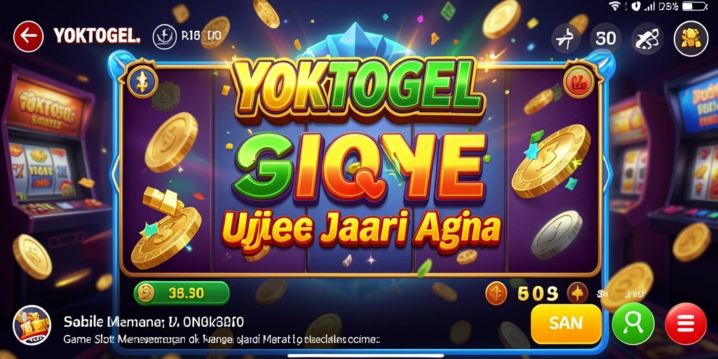 Tampilan menarik dan gameplay Slot yang seru di YOKTOGEL.